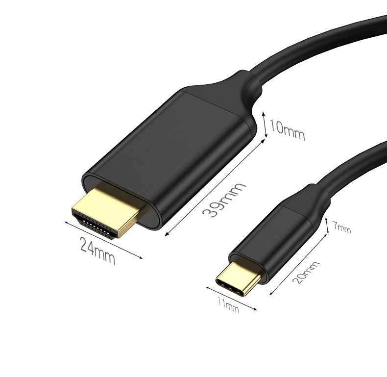 Type-C-to-HD-Cable-18m-Support-4K-60Hz-USB31-10Gbps-hdmi-Cable-Video-Cable-for-Monitor-Projector-TV--1590280
