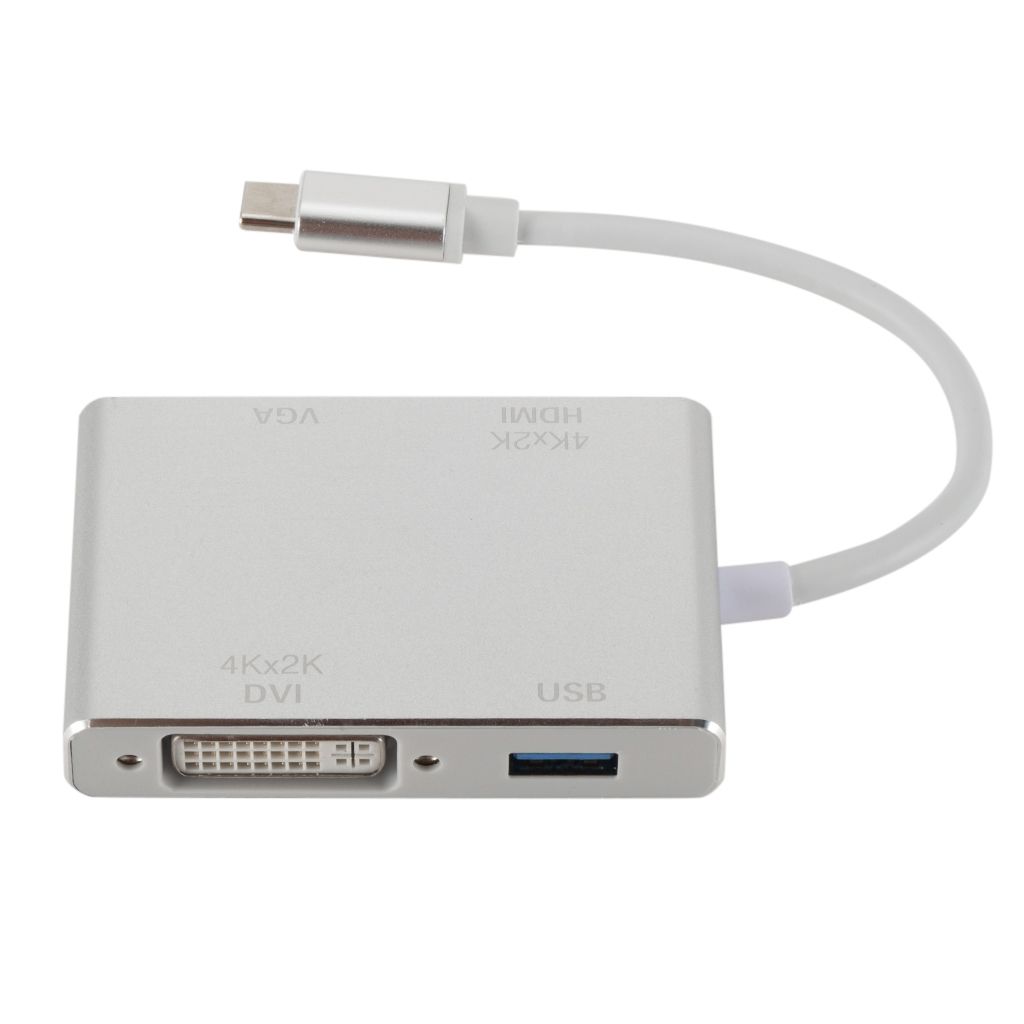 Type-C-to-VGA-HDMI-DVI-USB-Adapter-Cable-USB31-to-HUB-Splitter-4-In-1-4K-HD-Converter-1763228