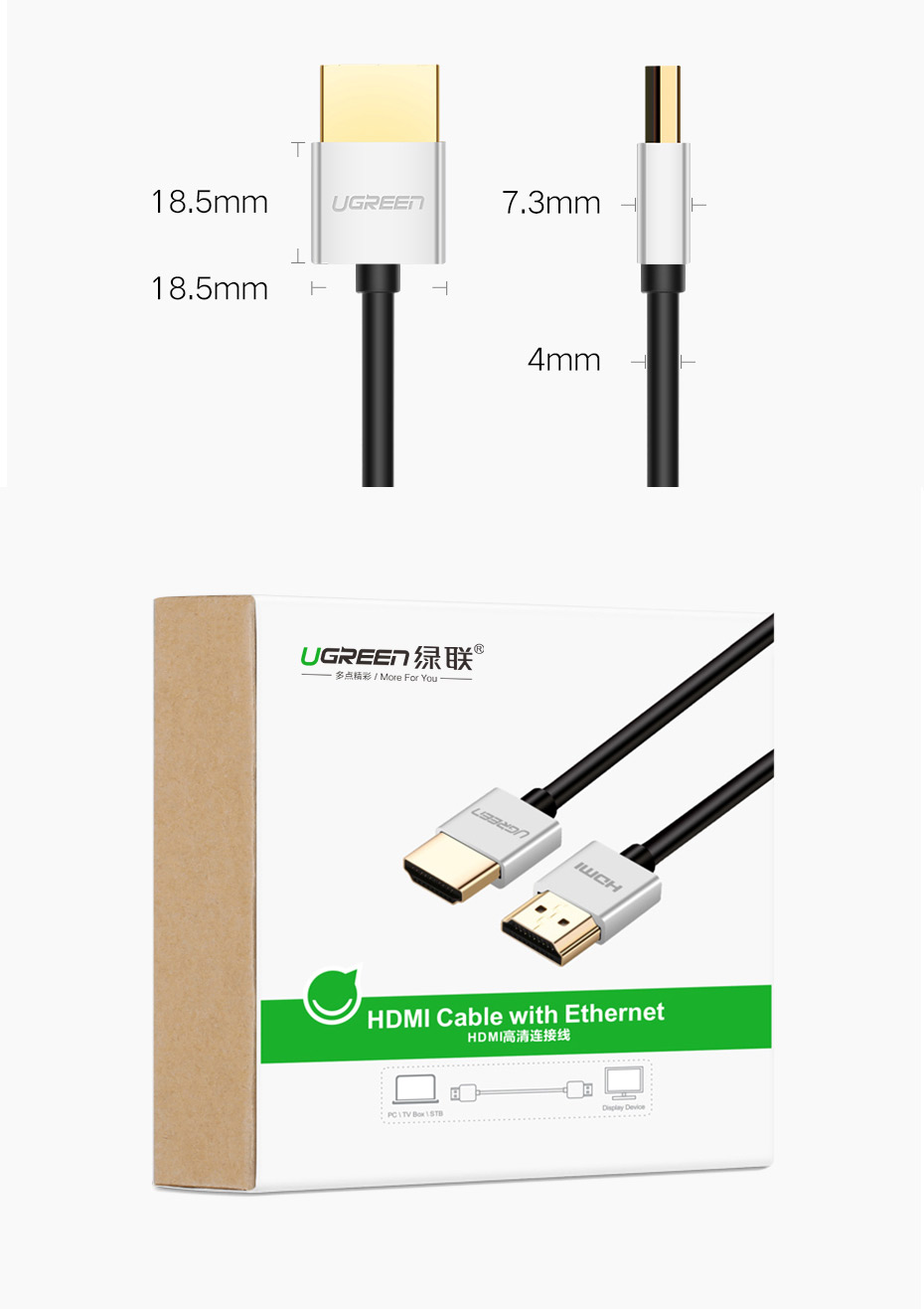 Ugreen-4K-HDMI-Cable-Slim-HDMI-to-HDMI-20-Cable-60Hz-Audio-Video-Cable-for-PS4-Apple-TV-Splitter-Swi-1625988