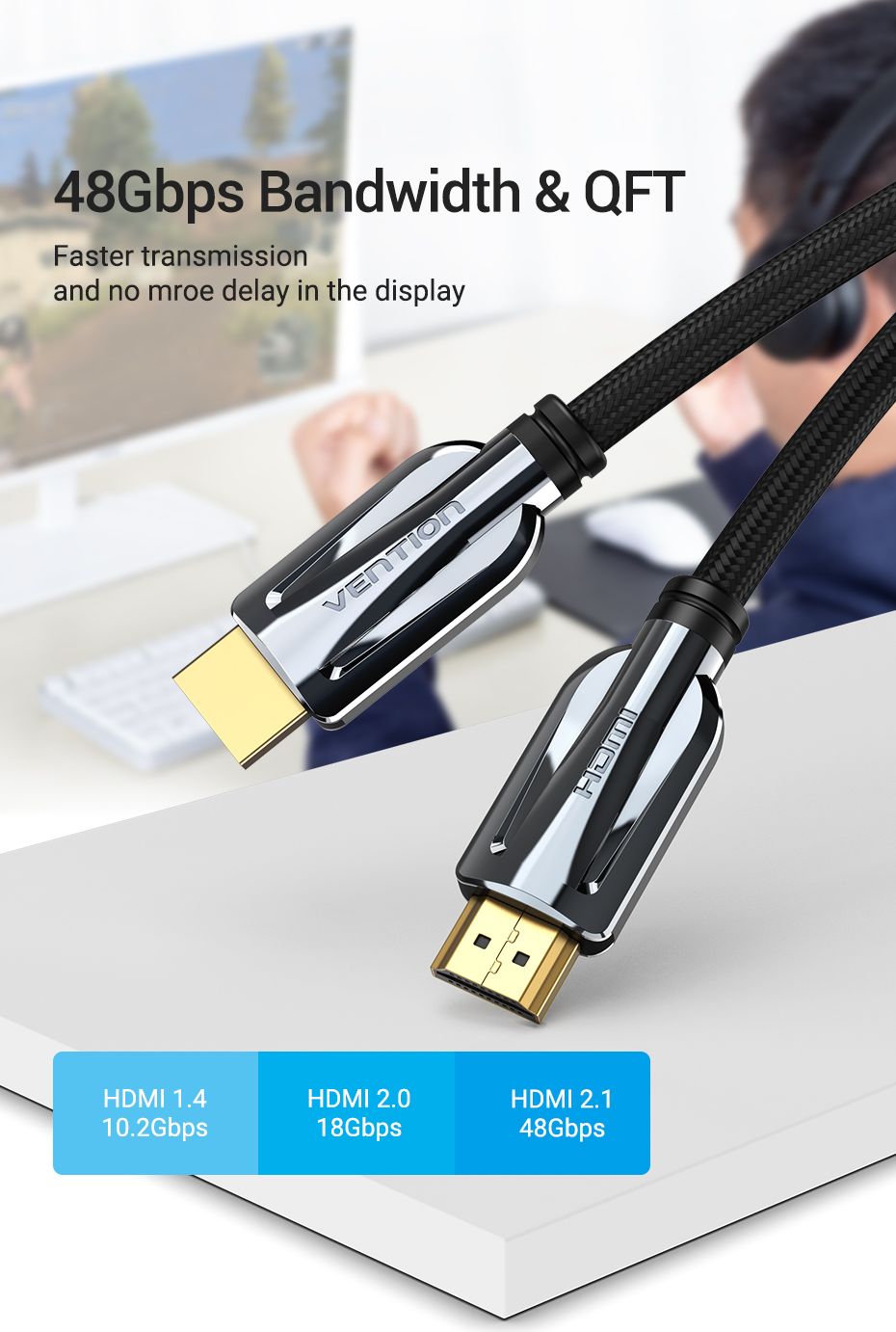 Vention-HDMI-21-4K-8K-120Hz-3D-High-Speed-48Gbps-Audio-Video-Data-Cable-Adapter-for-TV-PS4-Splitter--1643708