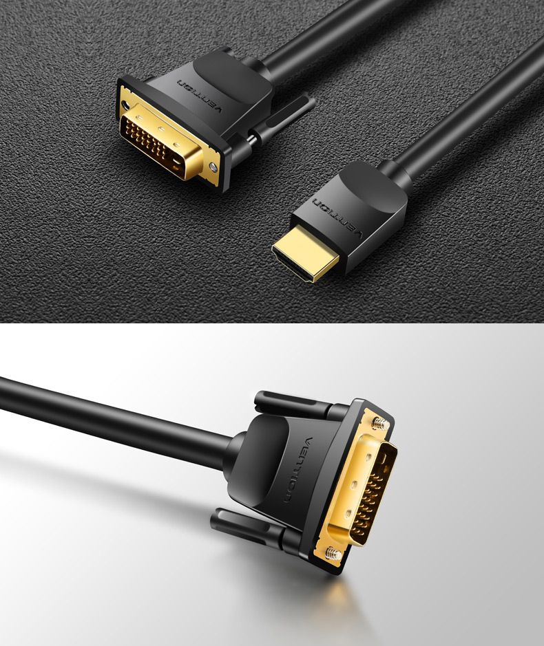 Vention-HDMI-to-DVI-Cable-1m-2m-3m-5m-DVI-D-241-Pin-Support-1080P-3D-High-Speed-HDMI-Cable-Video-Cab-1638731