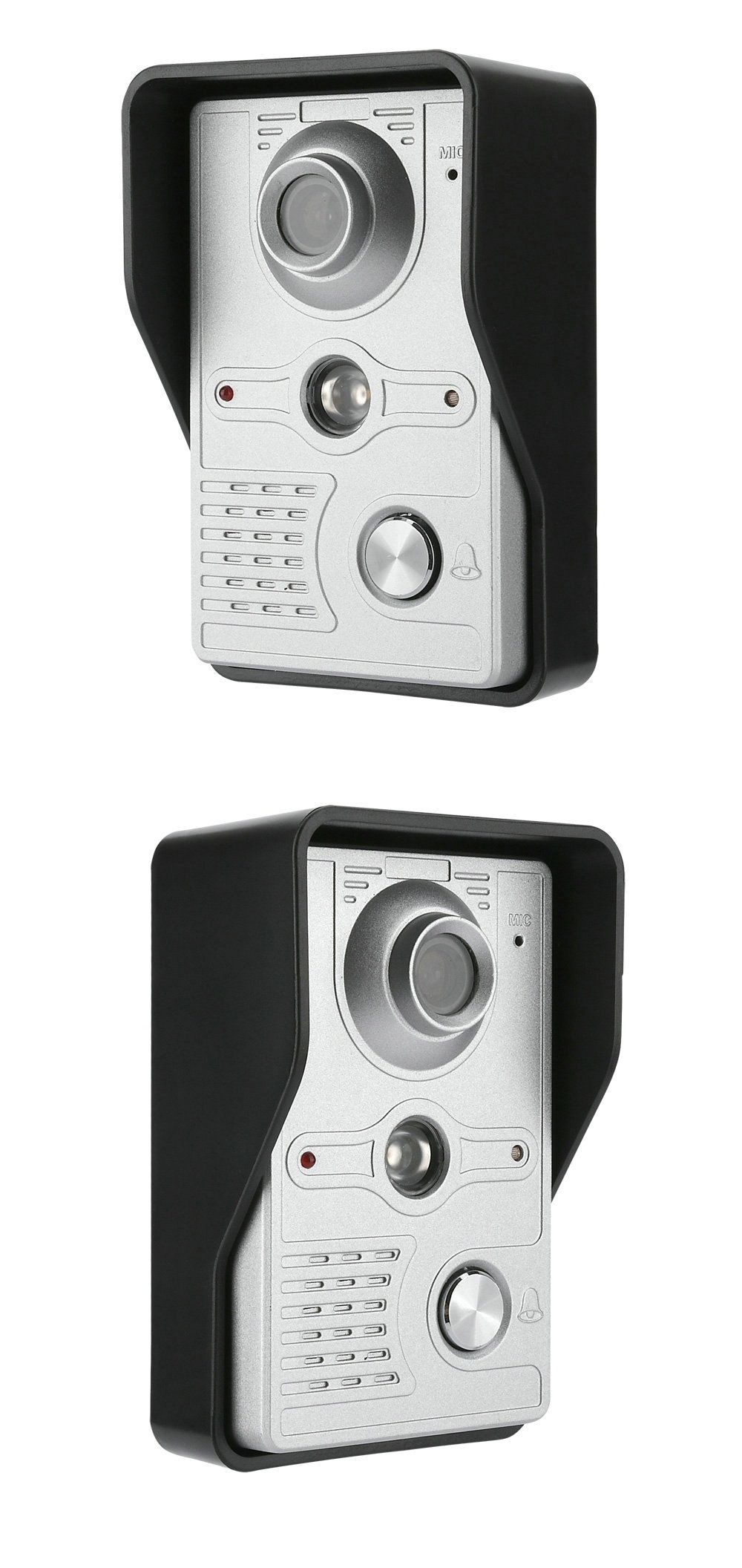 7quot-2-Monitors-Video-DoorPhone-Doorbell-Intercom-Wired-Wireless-Wifi-System-with--IR-CUT-HD-1000TV-1618060