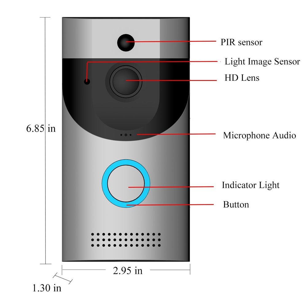 ANYTEK-B30-Battery-Powered-WiFi-Video-Doorbell-Waterproof-Camera-720P-Real-Time-Video-Two-Way-Audio--1316189