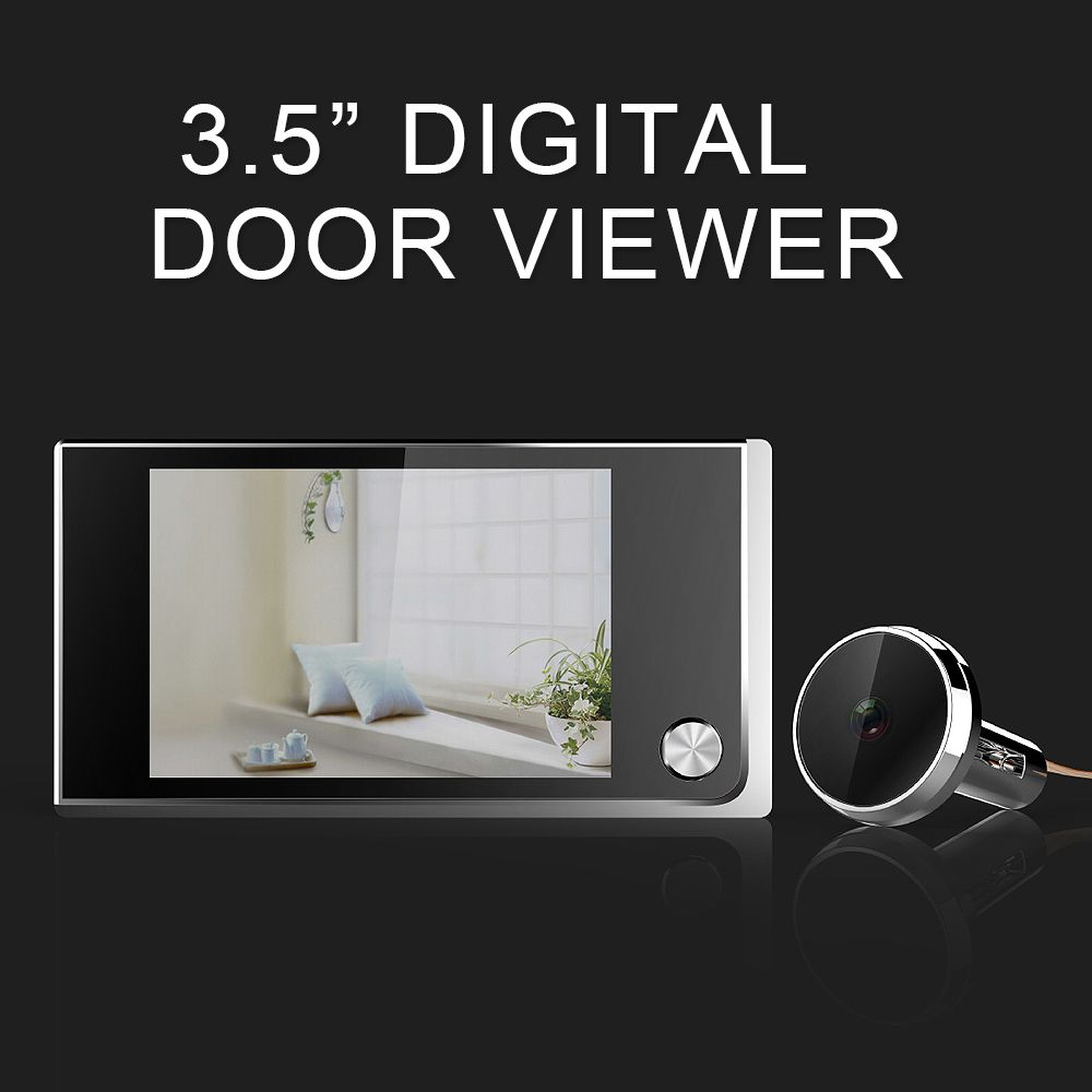 Digital-Door-Viewer-Doorbell-Security-Camera-Electronic-Cat-Eye-35quot-LCD-1408855