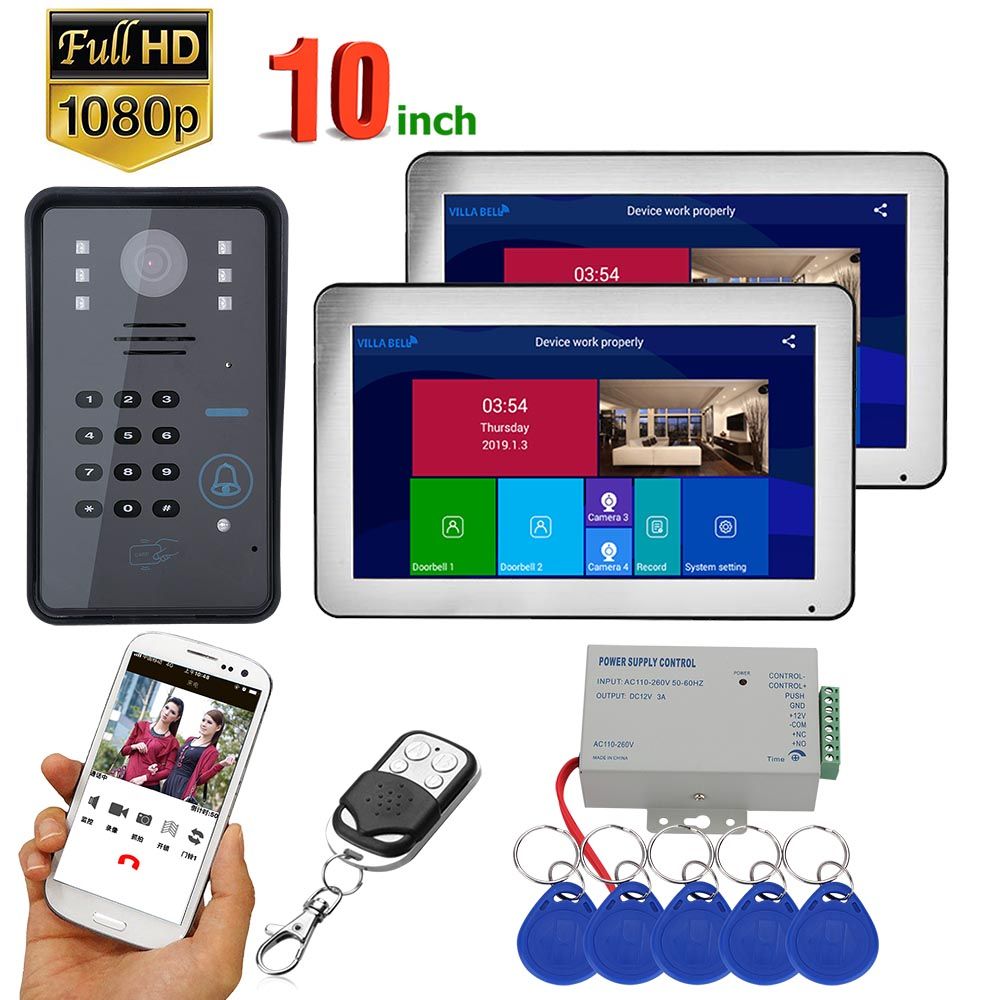 ENNIO-10-inch-2-Monitors-Wireless-Wifi-RFID-Password-Video-Door-Phone-Doorbell-Intercom-Entry-System-1651204