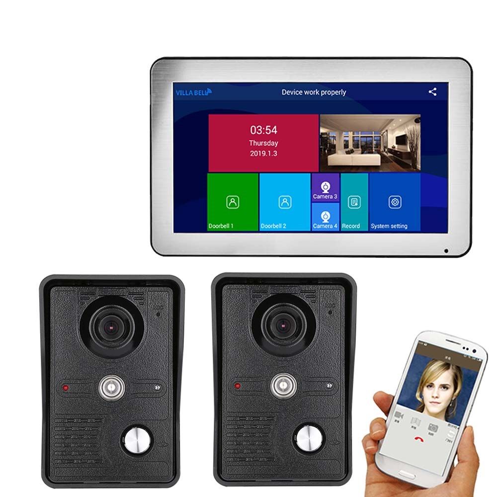 ENNIO-10-inch-Wifi-Wireless-Video-Door-Phone-Doorbell-Intercom-Entry-System-with-2-pcs-HD-1080P-Wire-1616005