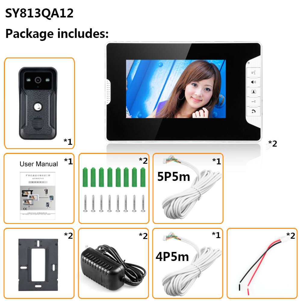 ENNIO-7-Inch-Video-Door-Phone-Doorbell-Intercom-Kit-1-camera-1-monitor-Night-Vision-with-700TVL-Came-1646756