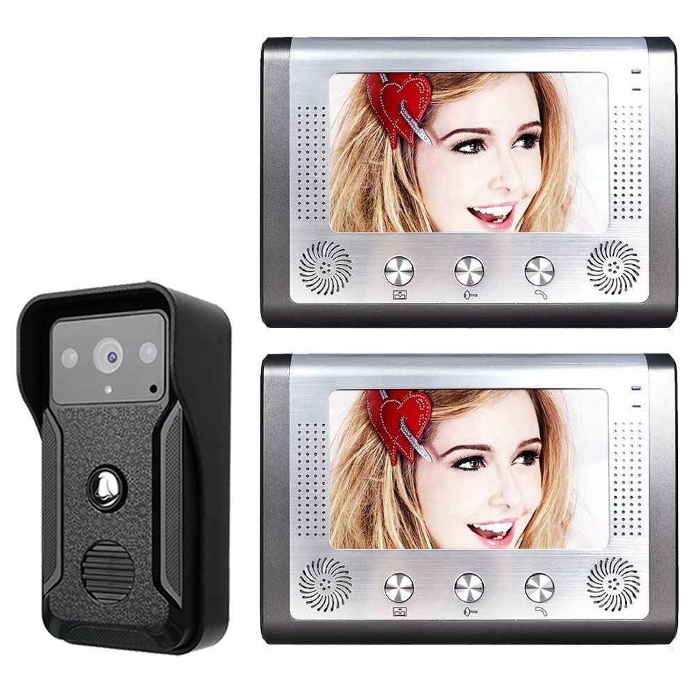 ENNIO-7-Inch-Video-Door-Phone-Doorbell-Intercom-Kit-1-camera-2-monitor-Night-Vision-1633207