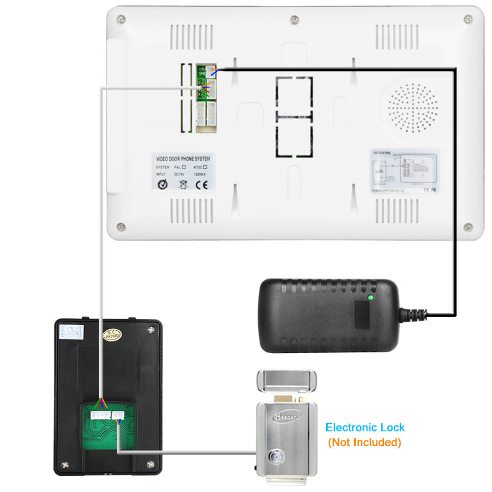 ENNIO-7-Inch-Video-Door-Phone-Doorbell-Intercom-Kit-1Camera-1-Monitor-Night-Vision-with-700TVL-Camer-1615992