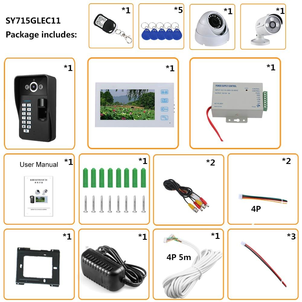 ENNIO-7-inch-Record-Wired-Video-Door-Phone-Doorbell-Intercom-System-with--Fingerprint-RFID-AHD-1080P-1651207