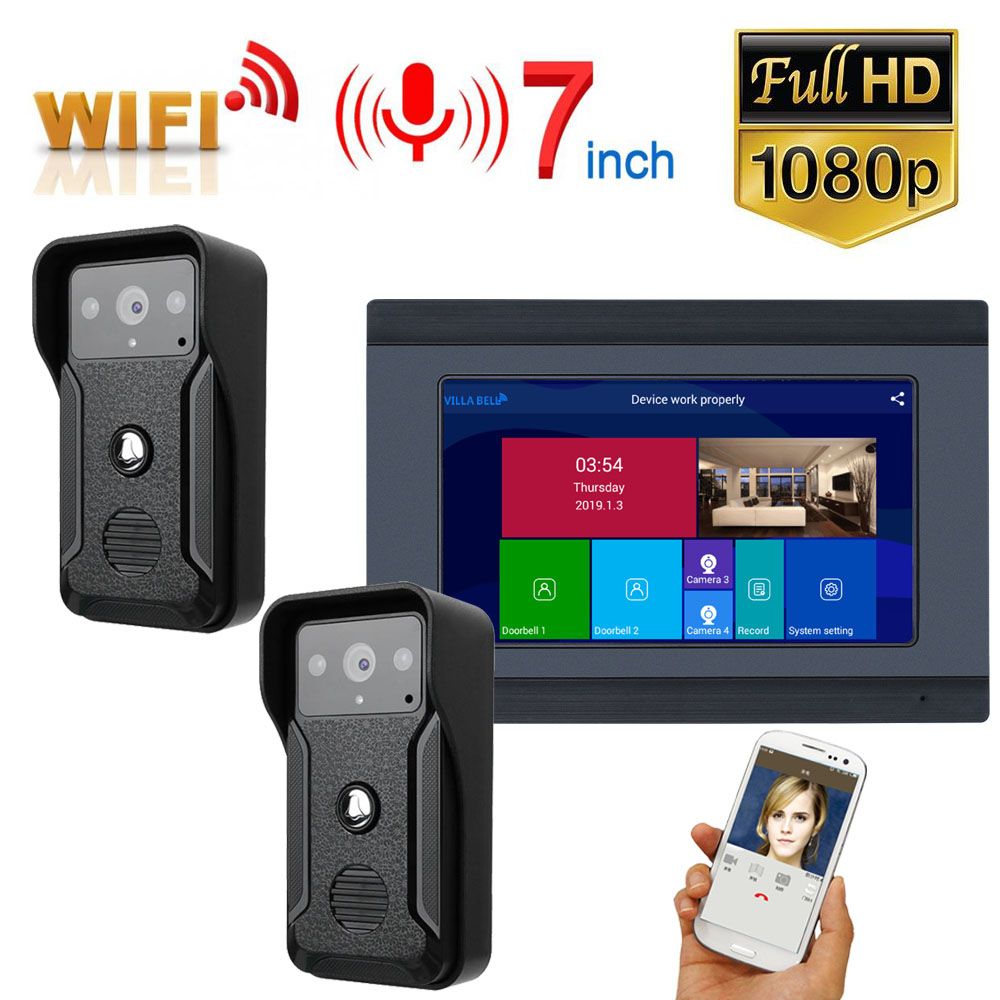 ENNIO-7-inch-Wired-Wifi-Video-Doorbell-Intercom-Entry-System-with-2pcs-HD-1080P-Wired-Camera-Night-V-1616013