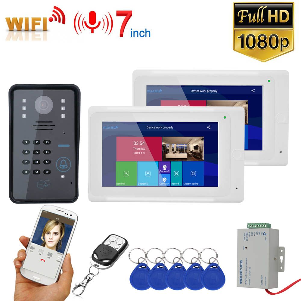 ENNIO-7inch-2-Monitors-Wireless-Wifi-RFID-Password-Video-Phone-Doorbell-Intercom-Entry-System-with-W-1646764