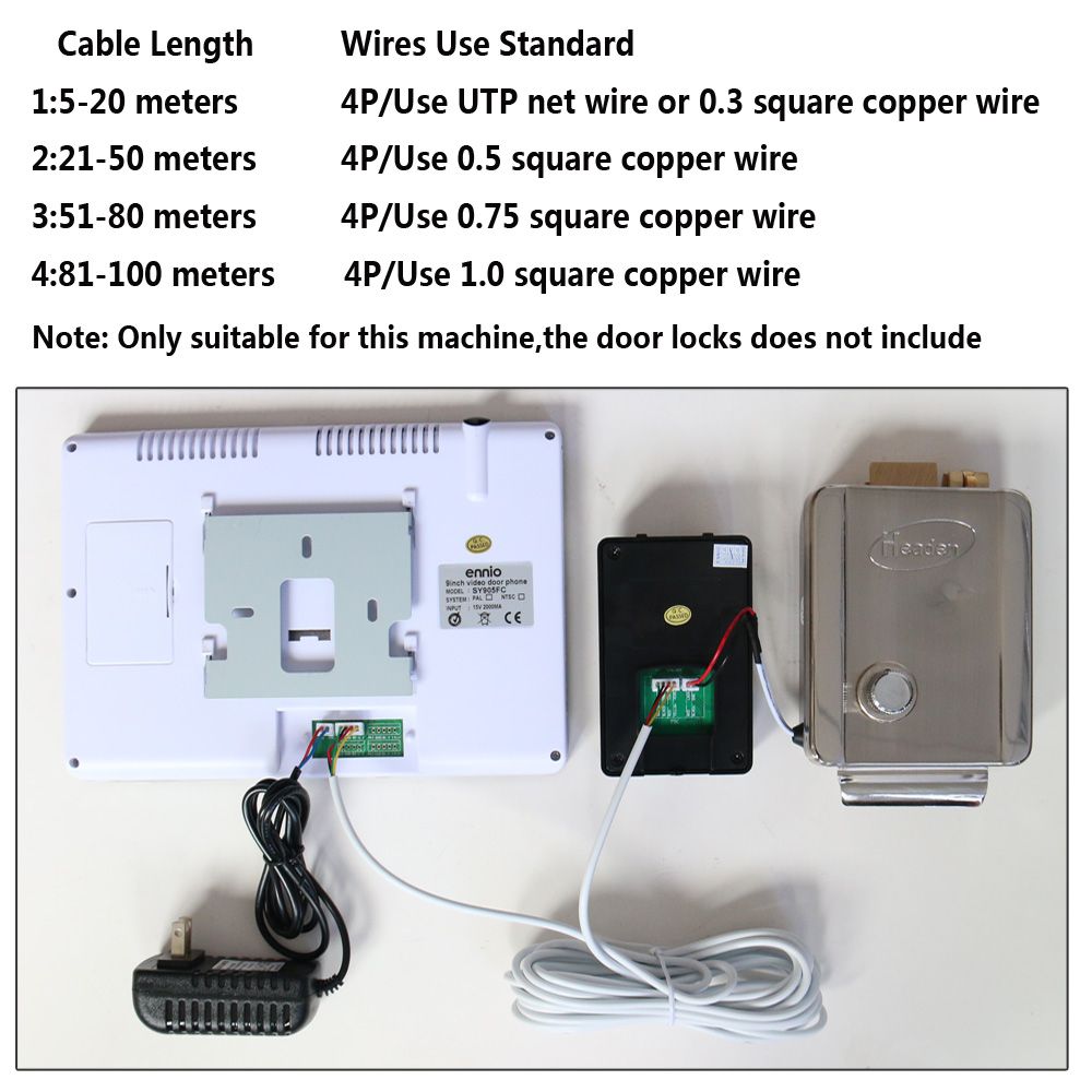 ENNIO-9-Inch-Video-Door-Phone-Doorbell-Intercom-Kit-1-camera-1-monitor-Night-Vision-1653221