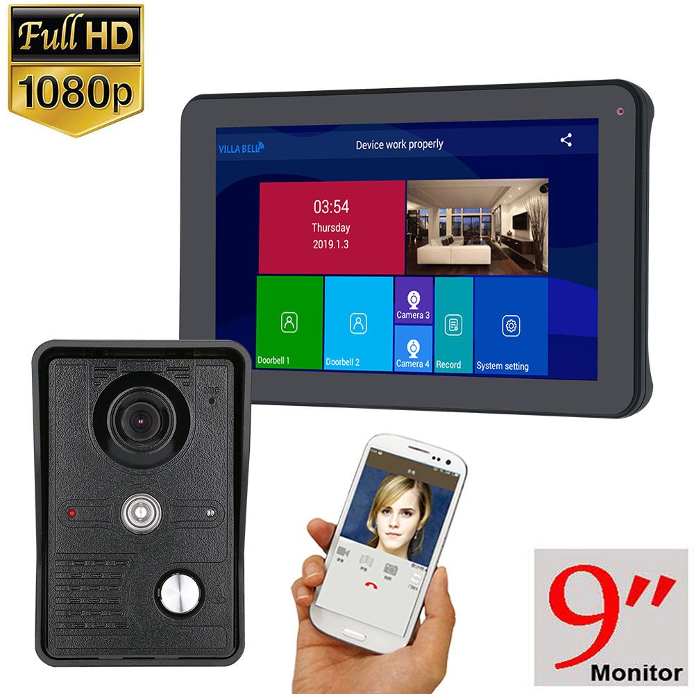 ENNIO-9-Inch-Wired-Wifi-Video-Door-Phone-Doorbell-Intercom-Entry-System-with-HD-1080P-Wired-Camera-N-1616008
