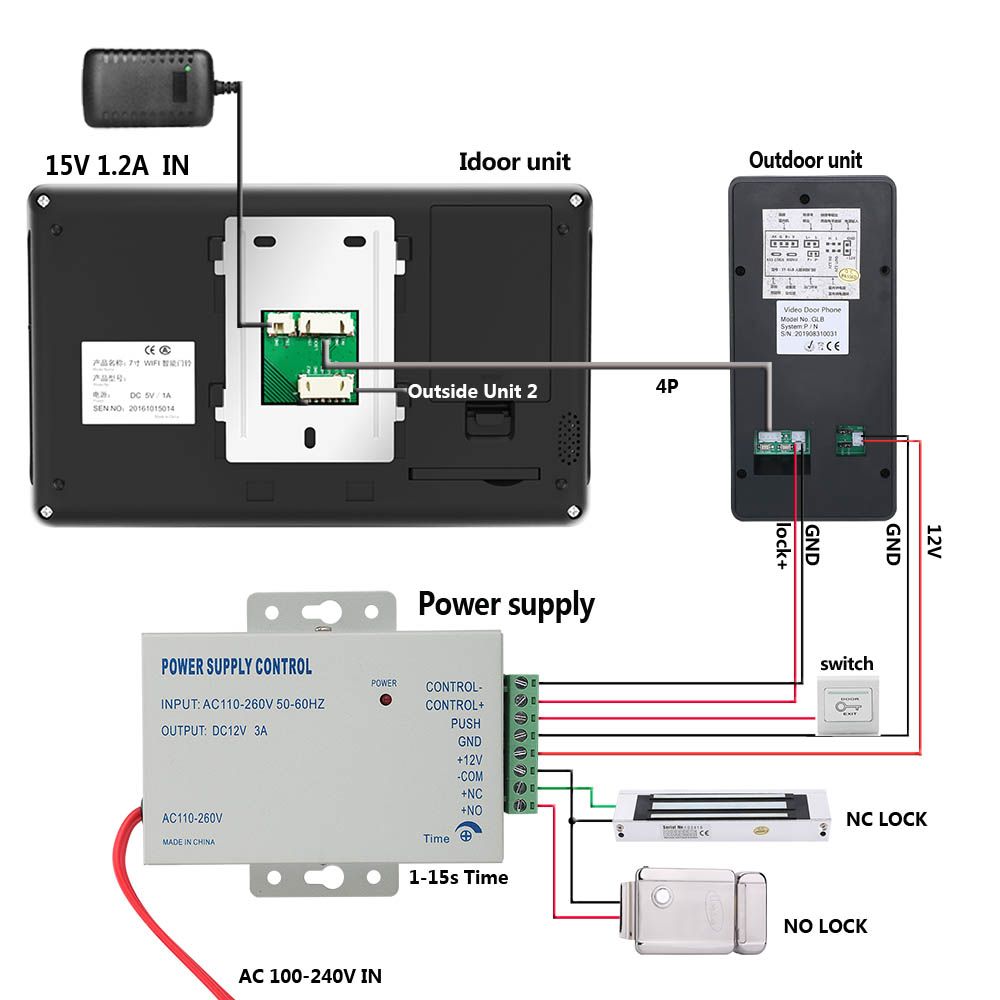ENNIO-9-inch-Wifi-Wireless-Fingerprint-IC-Card-Video-Door-Phone-Doorbell-Intercom-System-with-Wired--1624643