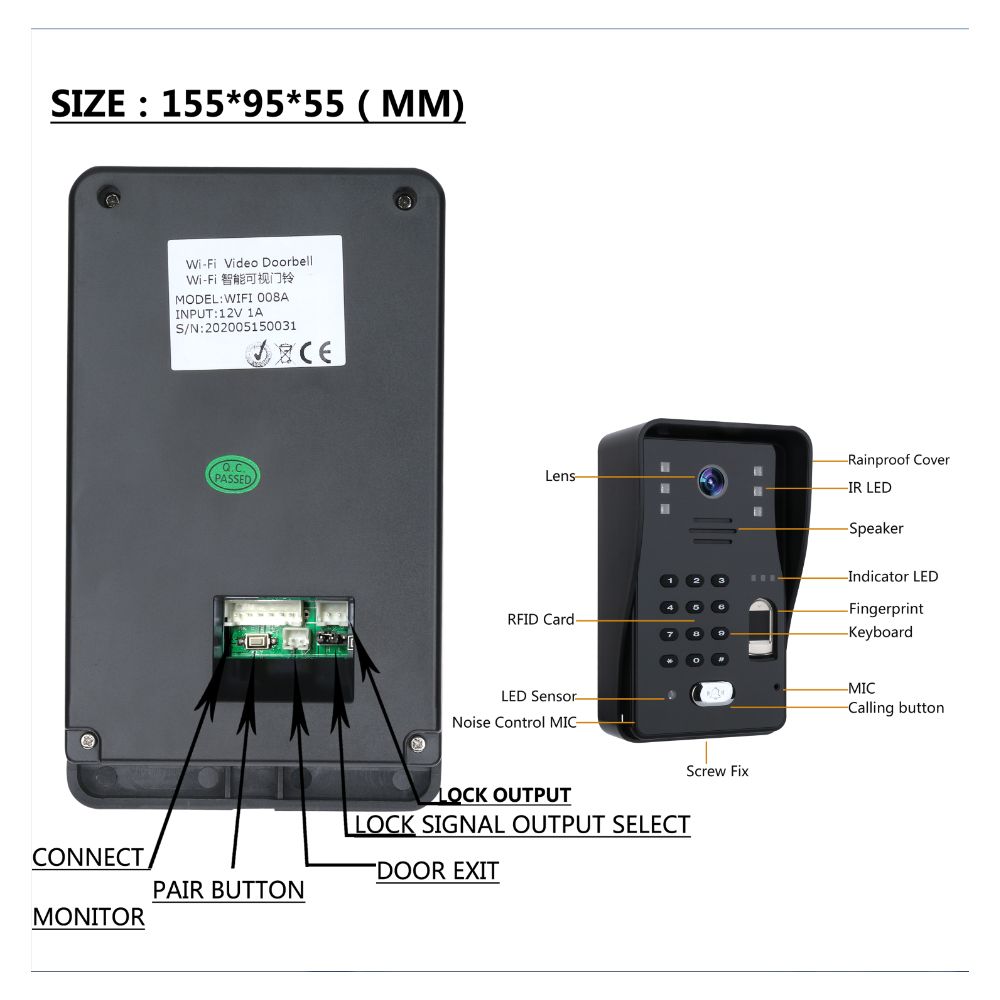 ENNIO-SY1006BMJLP11-10-Inch-Wifi-Wireless-Fingerprint-RFID--Video-Door-Phone-Doorbell-Intercom-Syste-1765271