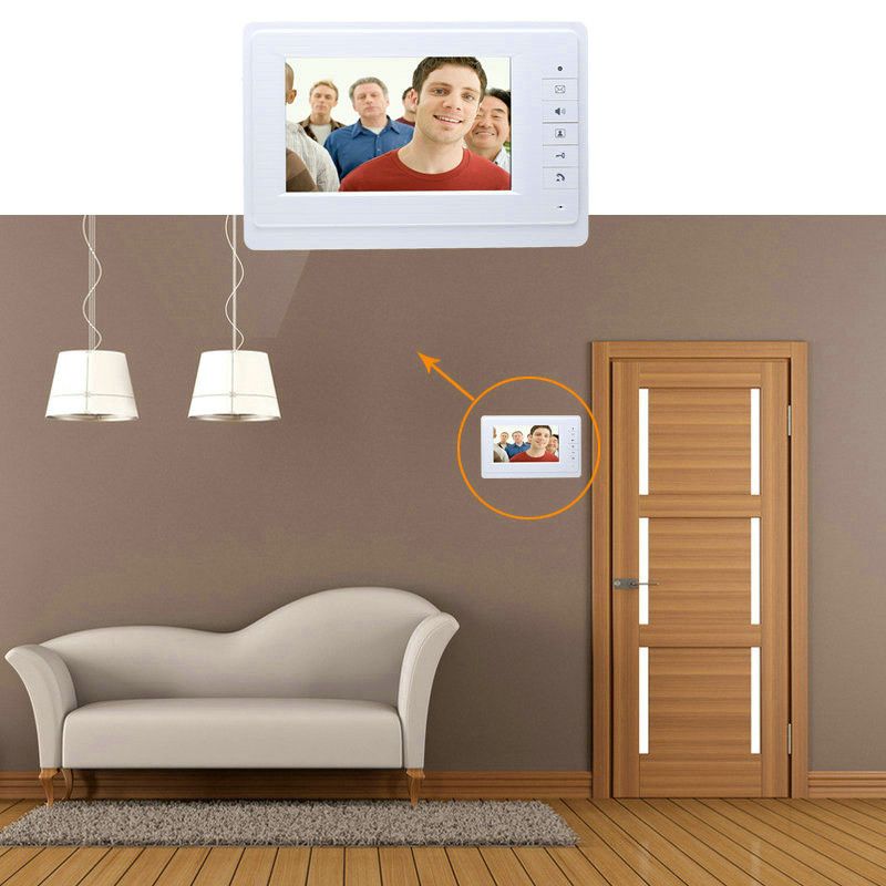 ENNIO-SY819MEID11-7quot-Color-Video-Intercom-Door-Phone-System-with-Monitor-RFID-Card-Reader-HD-Door-1044721