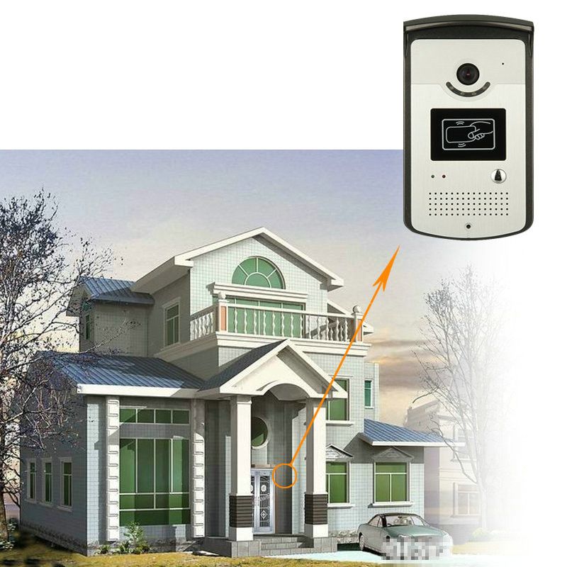 ENNIO-SY819MEID12-Video-Intercom-Phone-Doorbell-with-2-Monitors-1-RFID-Card-Reader-1000TVL-Camera-1045696