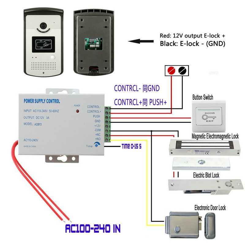 ENNIO-SY819MEID12-Video-Intercom-Phone-Doorbell-with-2-Monitors-1-RFID-Card-Reader-1000TVL-Camera-1045696