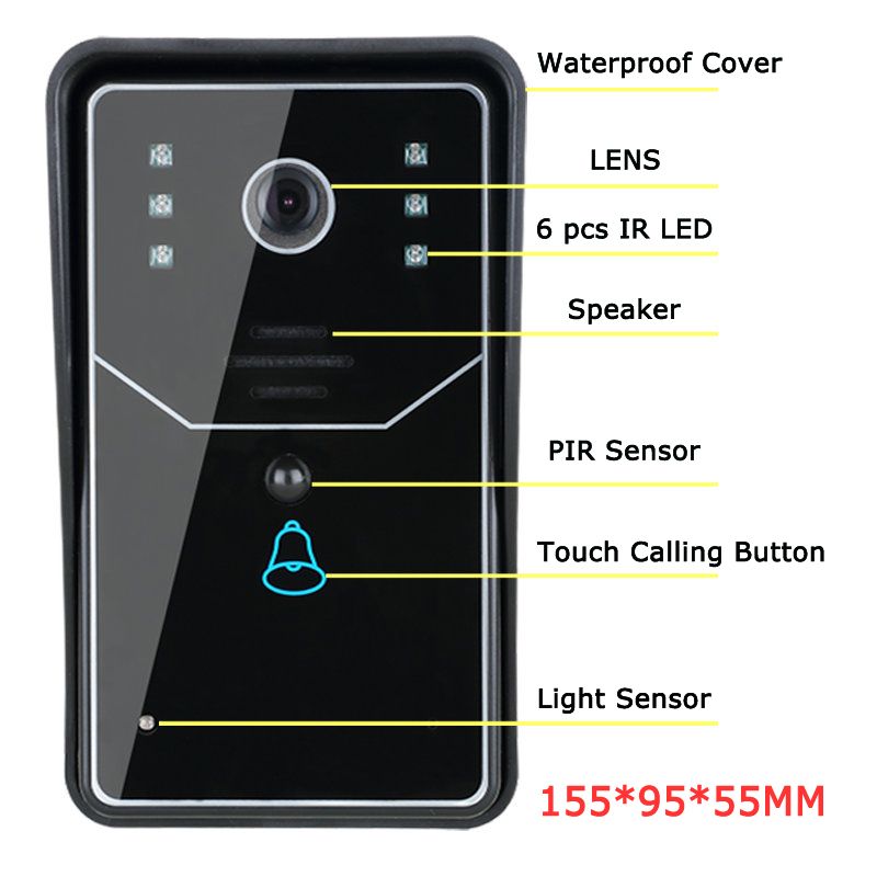 ENNIO-SYWIFI001-Doorbell-Wireless-Smart-Video-Doorbell-Home-Improvement-Visual-Door-Ring-992692