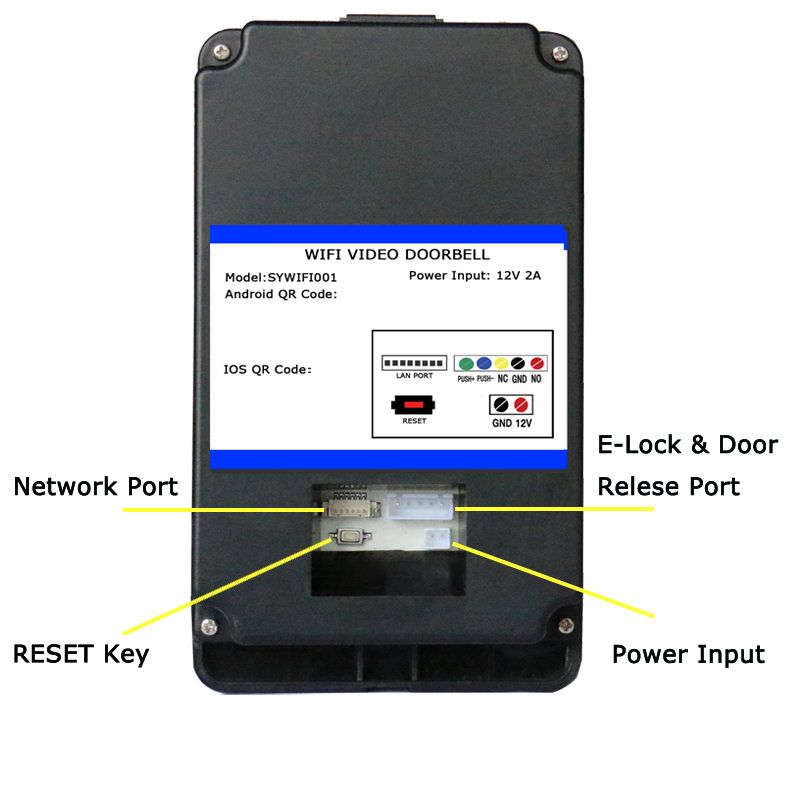 ENNIO-SYWIFI001-Doorbell-Wireless-Smart-Video-Doorbell-Home-Improvement-Visual-Door-Ring-992692