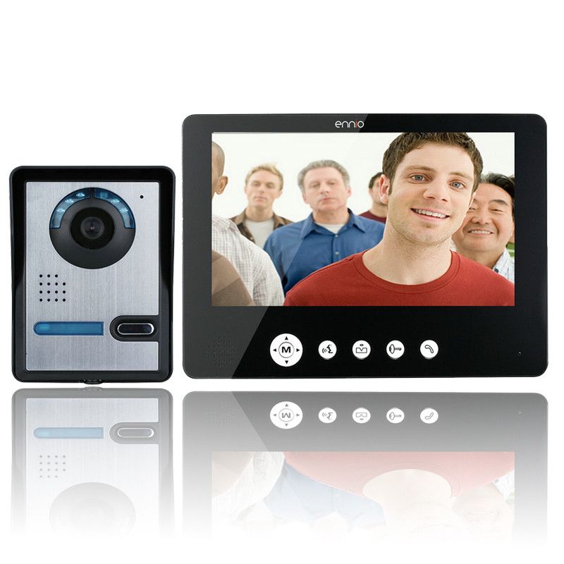 ENNIOSY905FA11-9-Inch-Video-Door-Phone-Doorbell-Intercom-Kit-with-IR-Night-Vision-Camera-and-Monitor-1052187