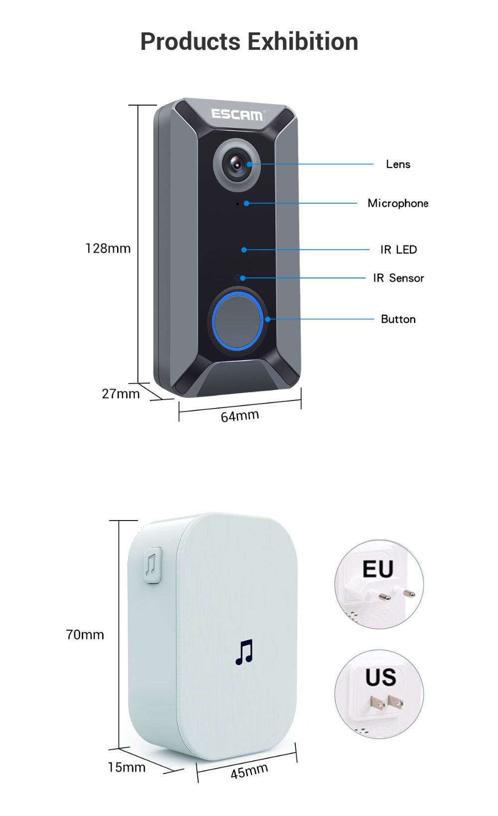 ESCAM-V6-720P-Wireless-Battery-Video-Doorbell-IR-Camera-Free-Cloud-Storage-Waterproof-140-Degree-Vie-1548870