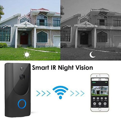 HD-Wireless-Smart-Doorbell-Video-Intercom-Security-WiFi-166-Degree-Motion-Detect-Real-Time-Two-Way-A-1618876