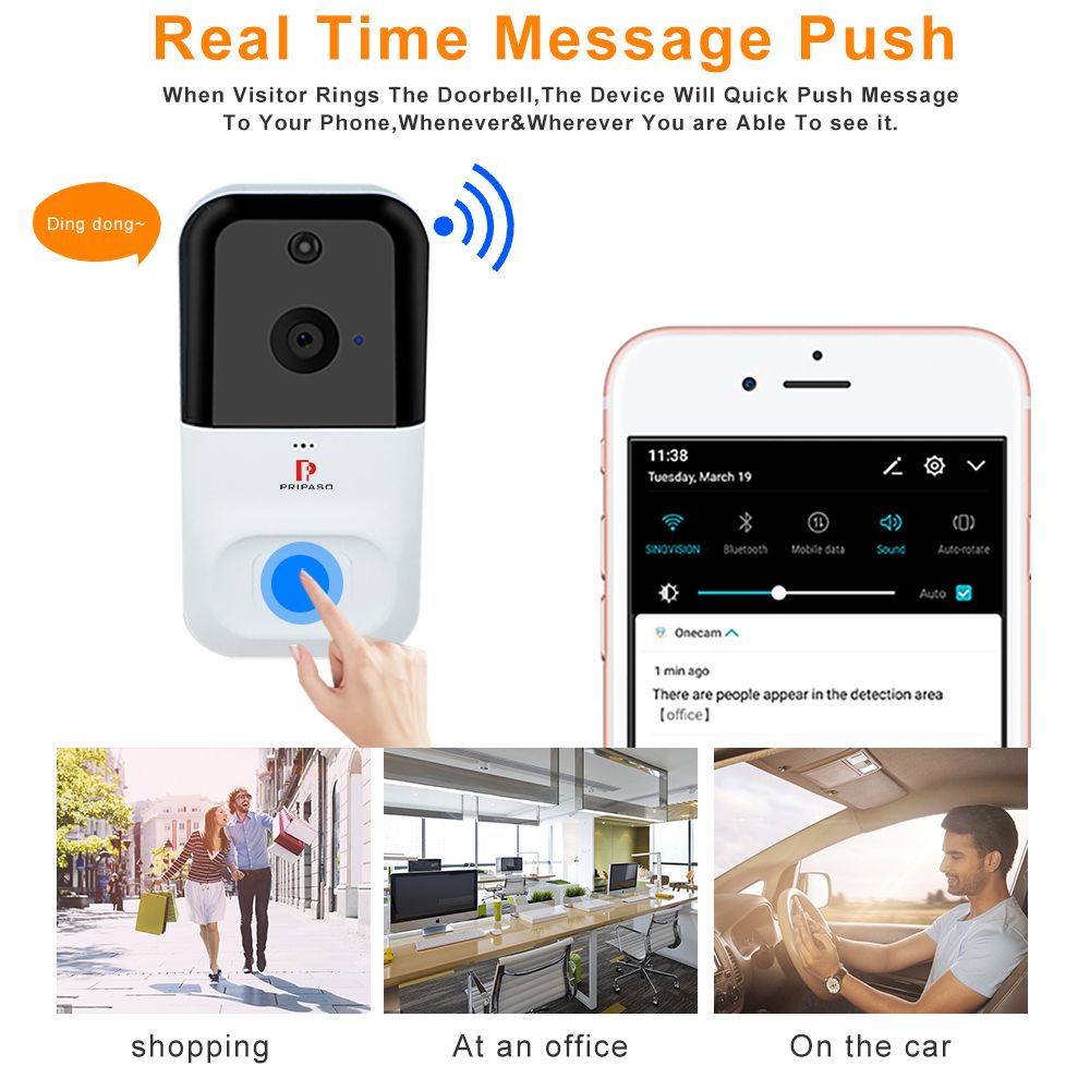 Pripaso-Smart-720P-Intercom-Phone-Call-Door-Bell-IP-Camera-Wireless-Wifi-Video-Doorbell-Infrared-Nig-1695698