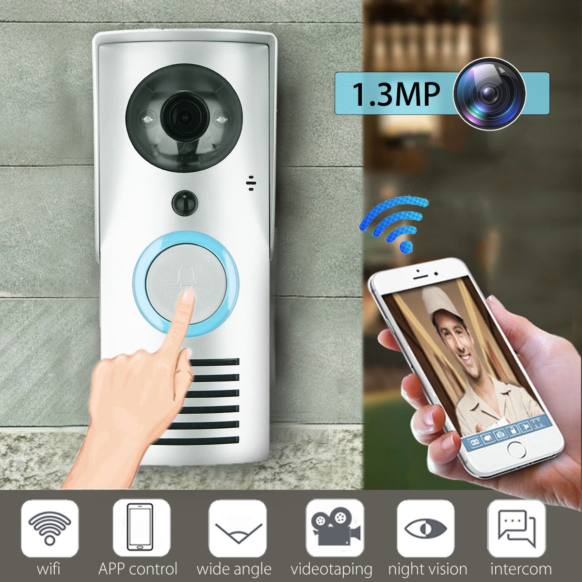 Smart-WIFI-Wireless-Doorbell-Door-720P-Camera-Intercom-Video-IR-Night-Vision-1263020