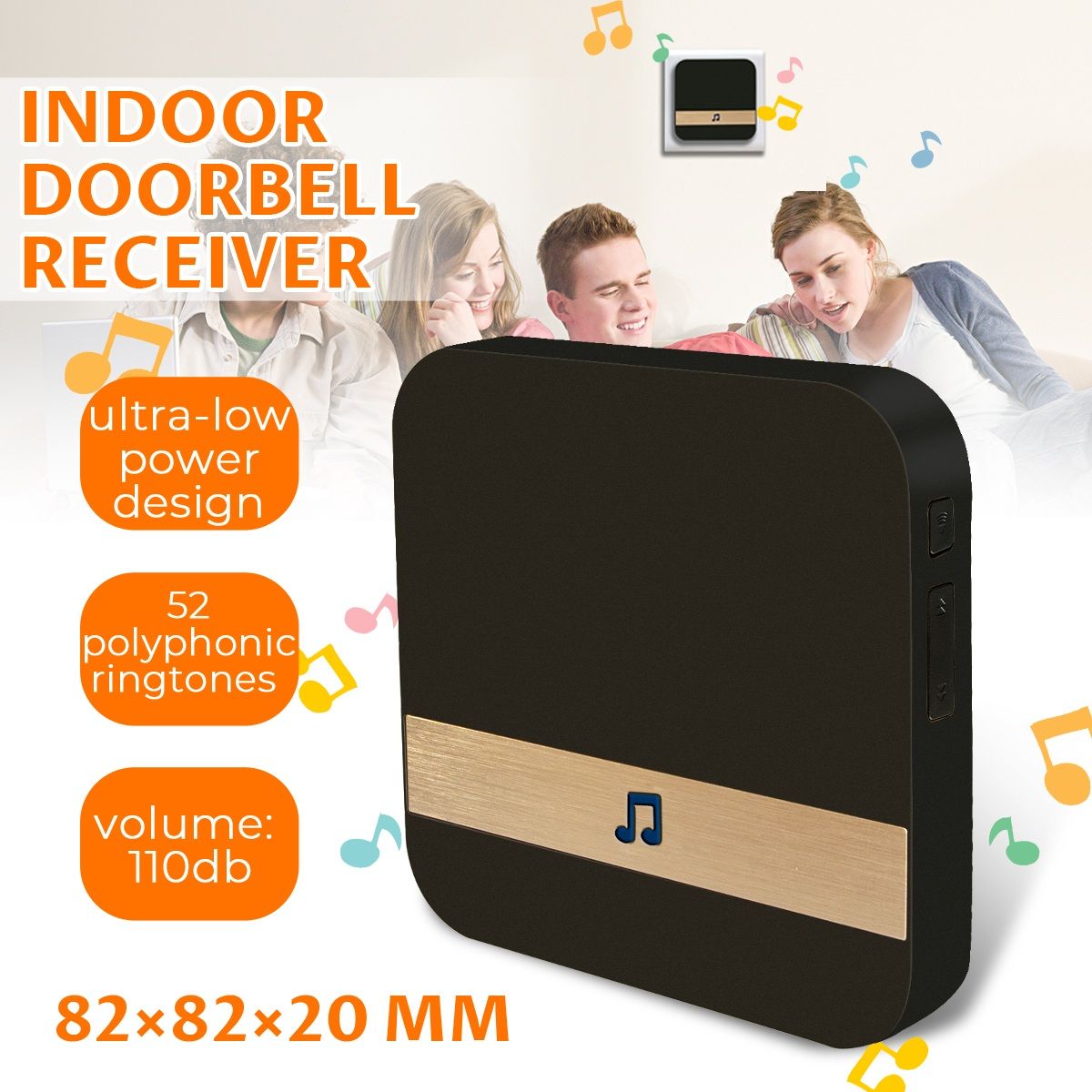 Smart-WiFi-Doorbell-Chime-Ding-Dong-Door-Bell-Receiver-AU-PlugUK-PlugUS-PlugEU-Plug-1564225