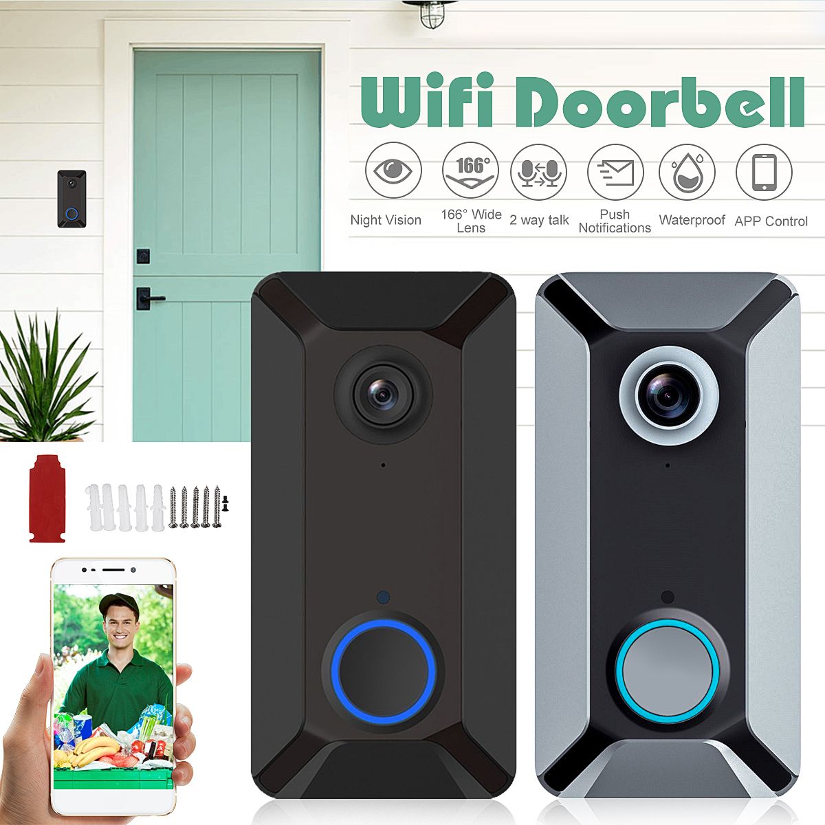 V6-720P-166deg-Wifi-Smart-Wireless-Video-Doorbell-Movement-Detecting-Rainproof-1562860