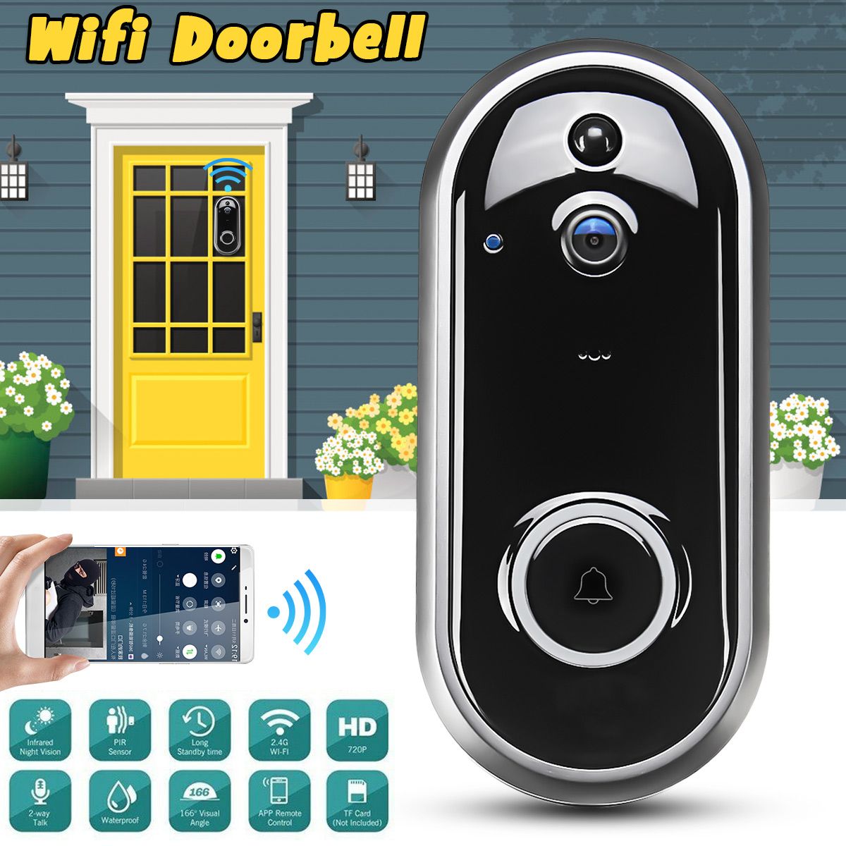 Video-Doorbell-Camera-Wireless-WiFi-Security-Phone-Ring-Door-Bell-Intercom-720P-1680633