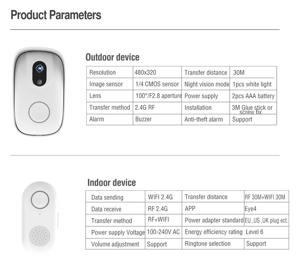 Vstarcam-D2-WiIFi-RF-Wireless-Video-Doorbell-Waterproof-IP63-Camera-HD-Viewer-Night-Vision-Intercom-1338130