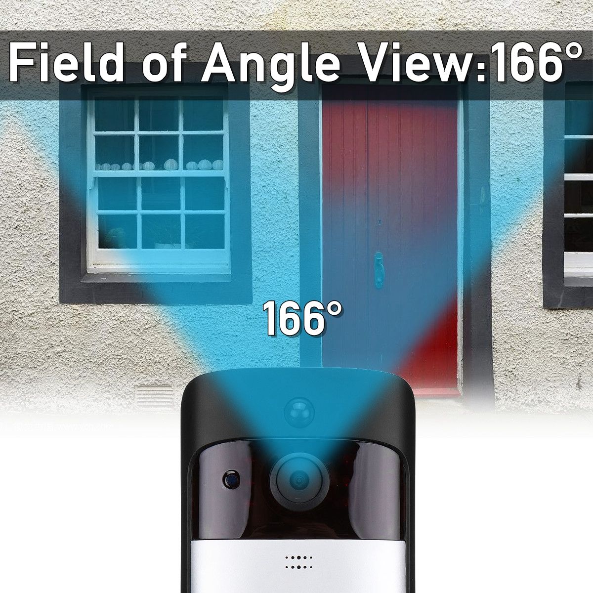 Wireless-1080P-Video-Doorbell-Camera-Battery-Support-PIR-Detect-Night-Vision-with-DingDong-1397726