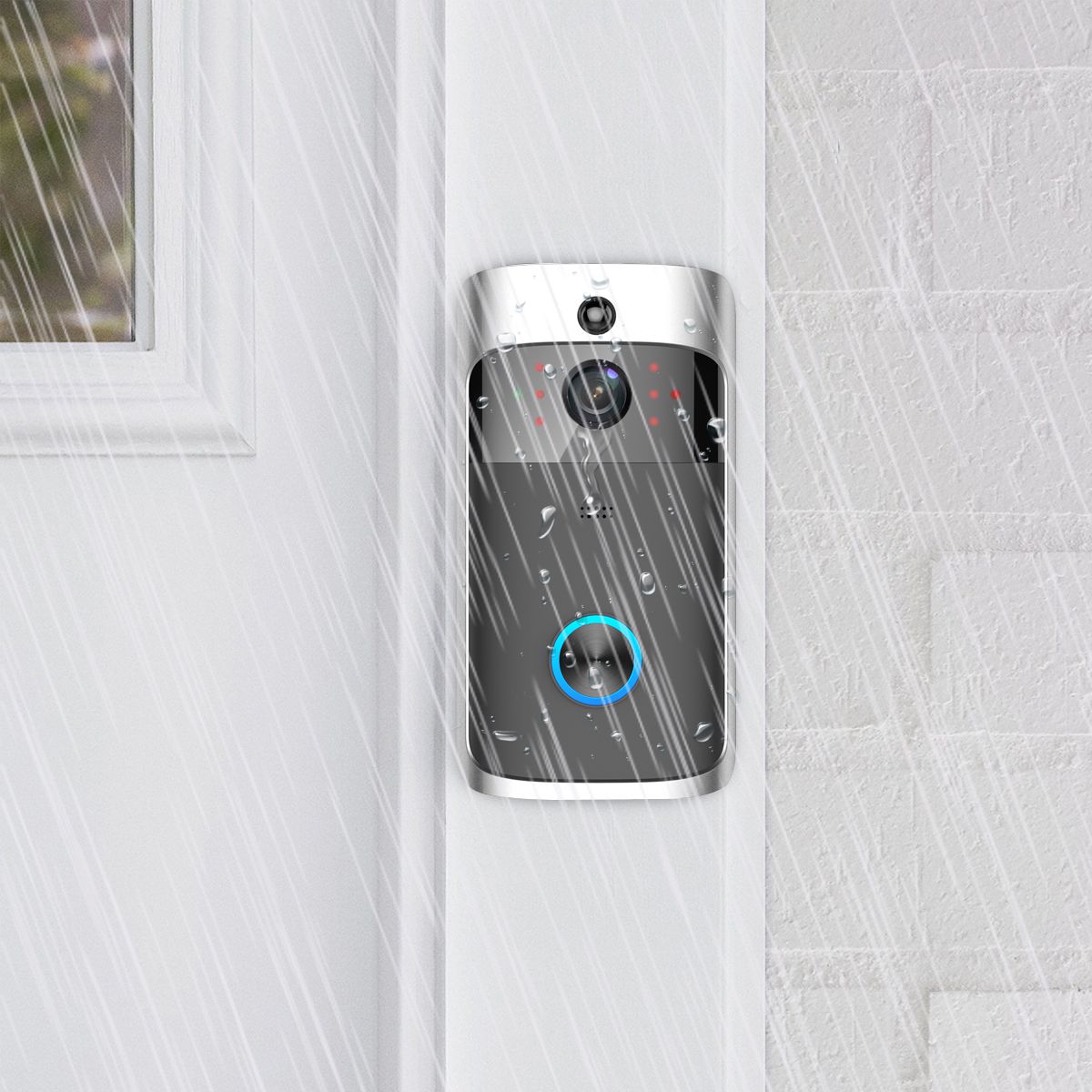 Wireless-Camera-Video-Doorbell-Home-Security-WiFi-Smartphone-Remote-Video-Rainproof-1319708