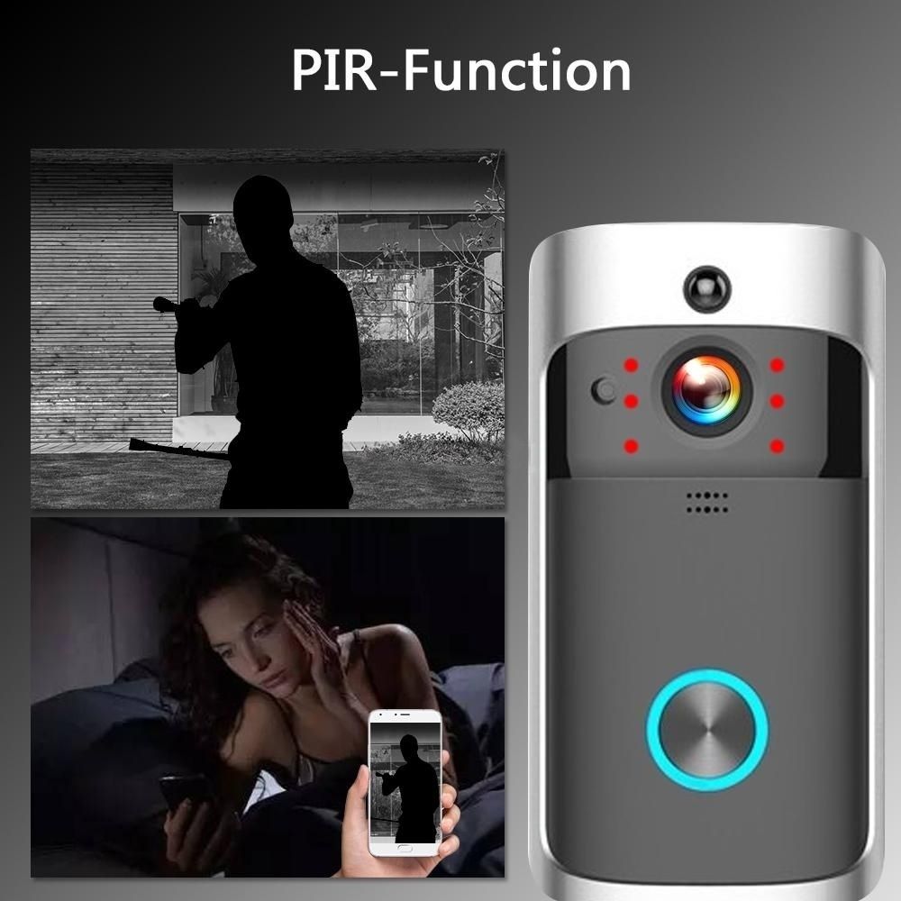 Wireless-WiFi-Video-Doorbell-Smartphone-Remote-Camera-2-way-Audio-Home-Security-Rainproof-1446357