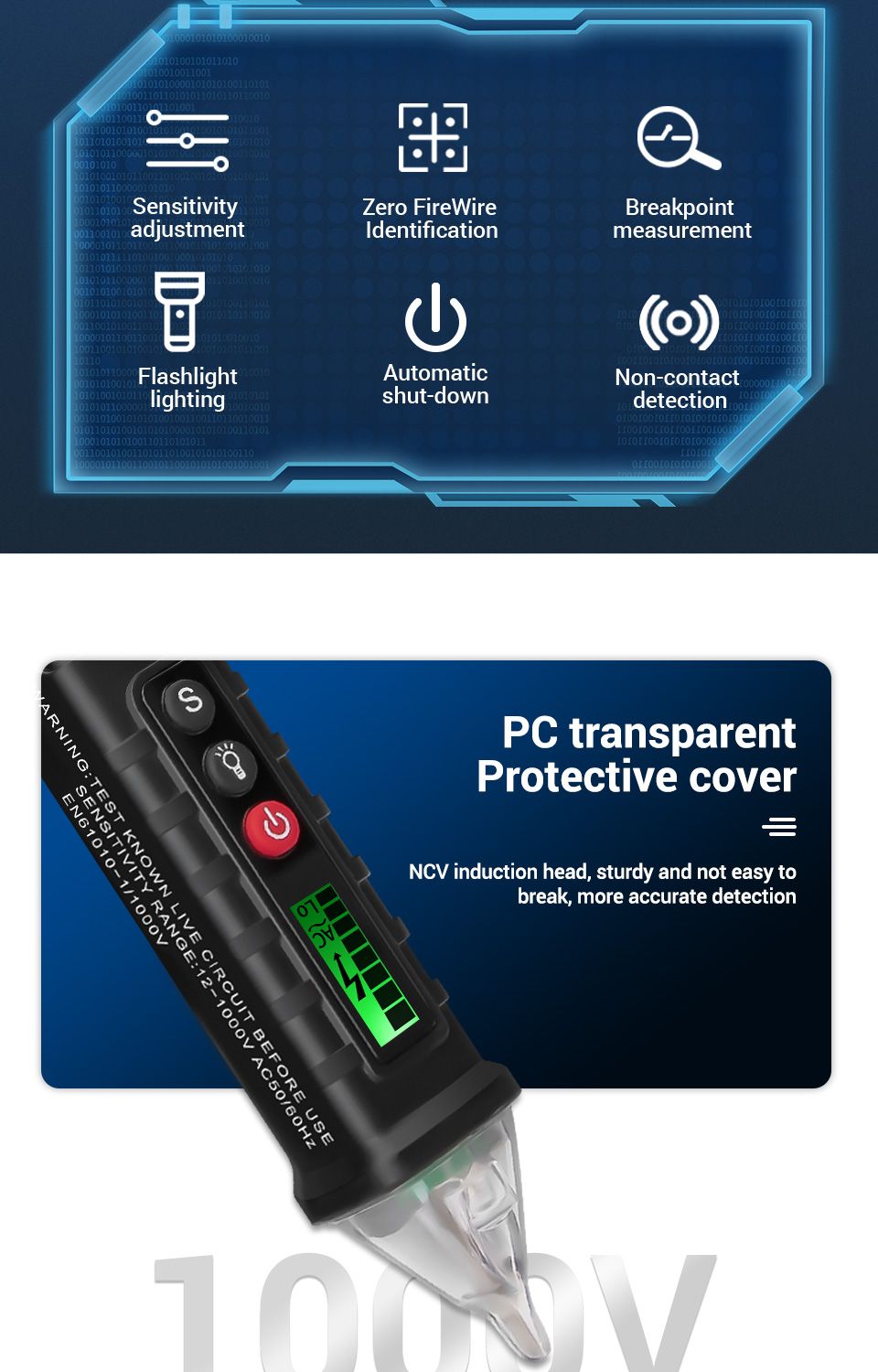 ANENG-VC1010-Digital-Voltage-Detectors-Non-Contact-Pen-Tester-Meter-12-1000V-ACDC-Volt-Current-Elect-1713772