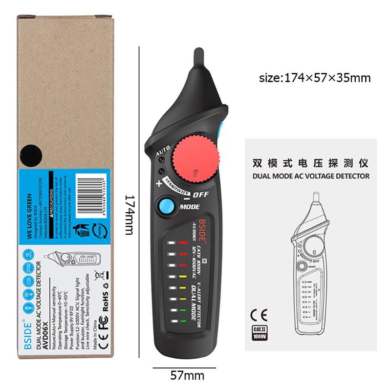 BSIDE-AVD06X-12-1000V-Adjustable-Sensitivity-Non-contact-AC-Voltage-Test-Pen-Voltage-Detector-Tester-1429128