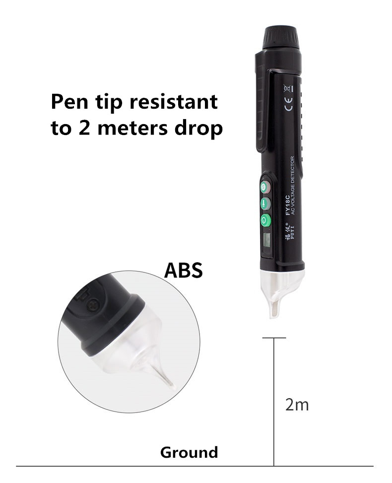 FUYI-FY18C-Intelligent-Non-Contact-AC-Voltage-Detector-Pen-Tester-Pen-Digital-12-1000V-AC-Voltage-Te-1584790