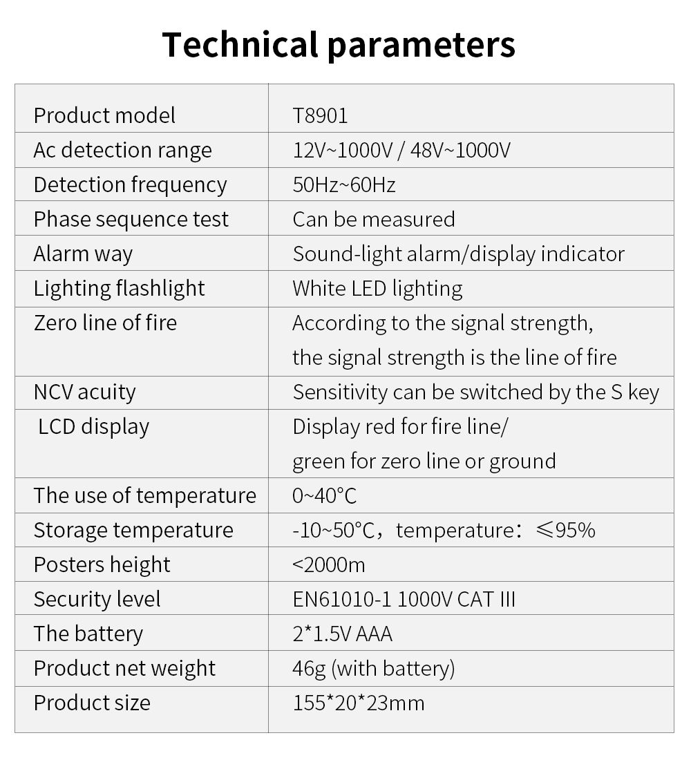 Tooltop-T8901-Non-Contact-PhaseVoltage-Test-Pen-Multifunctional-NCV-12-1000V-AC-Tester-with-Light--S-1690804