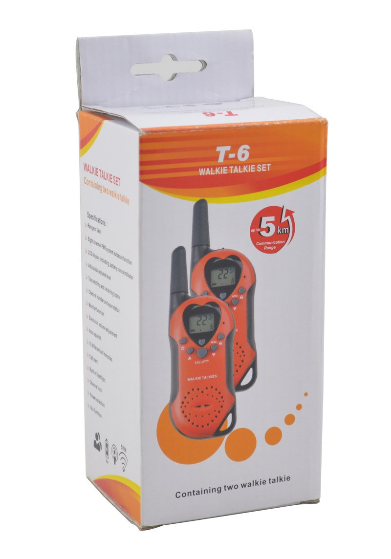 1-Pair-KALOAD-T6-822-Optional-Channels-446462MHz-License-Free-Mini-Walkie-Talkie-For-Kid-1205532