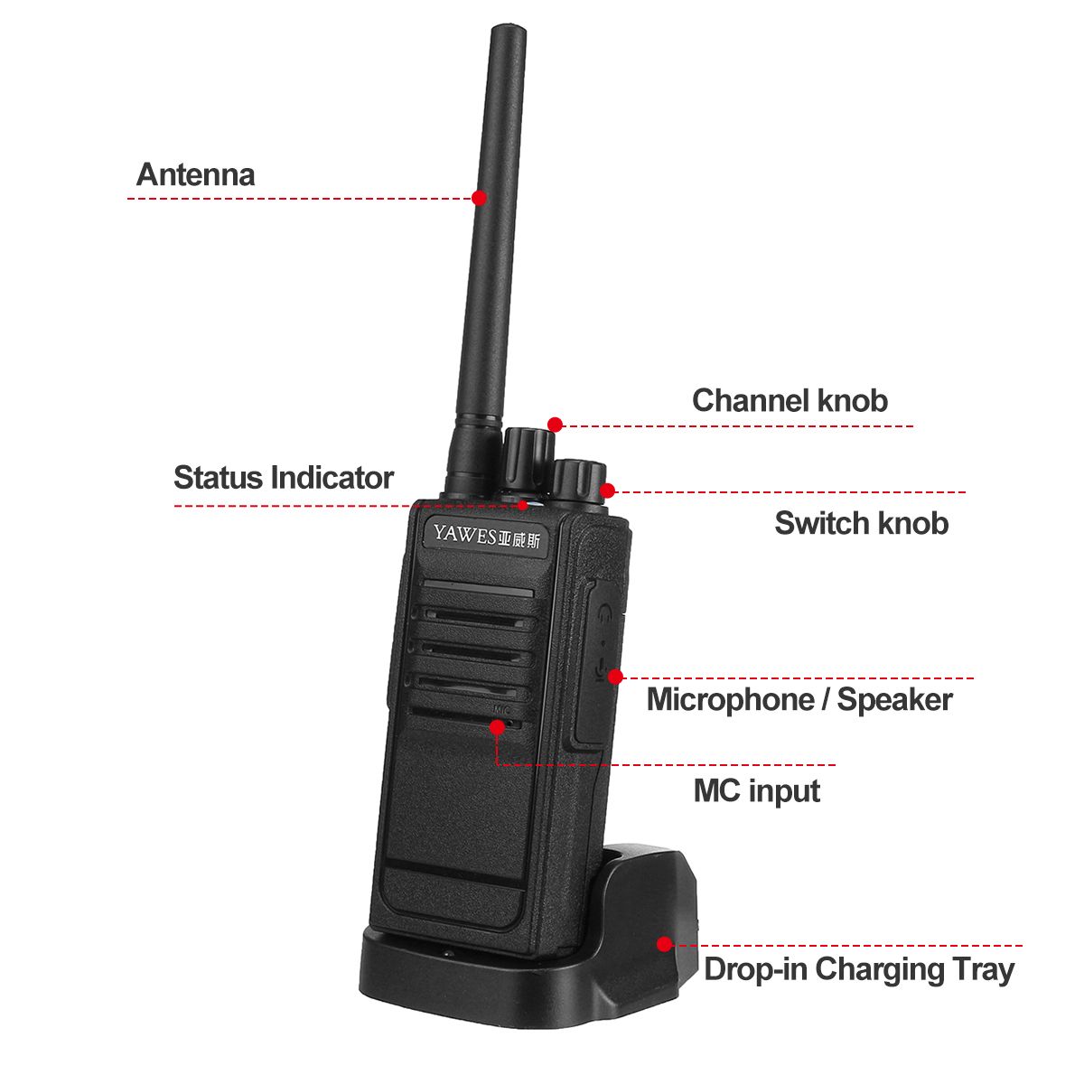 10W-6800mAh-Anti-shock--Anti-fall-Walkie-Talkie-Two-way-Radio-Antenna-Recharge-1661723