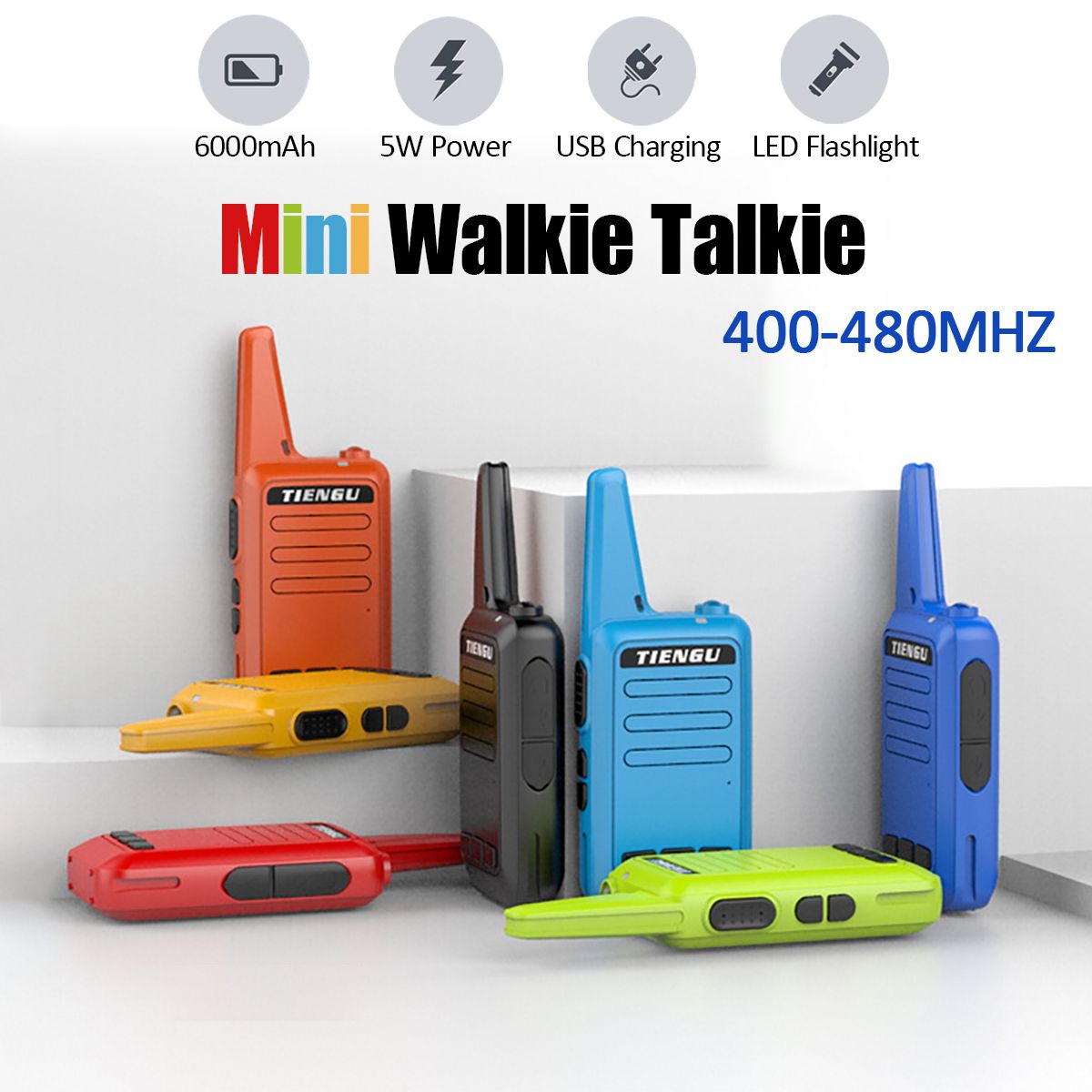 16-Channels-400-480MHZ-Mini-Walkie-Talkie-Flashlight-USB-Charging-Outdoor-Travel-Civilian-Radio-Walk-1484981