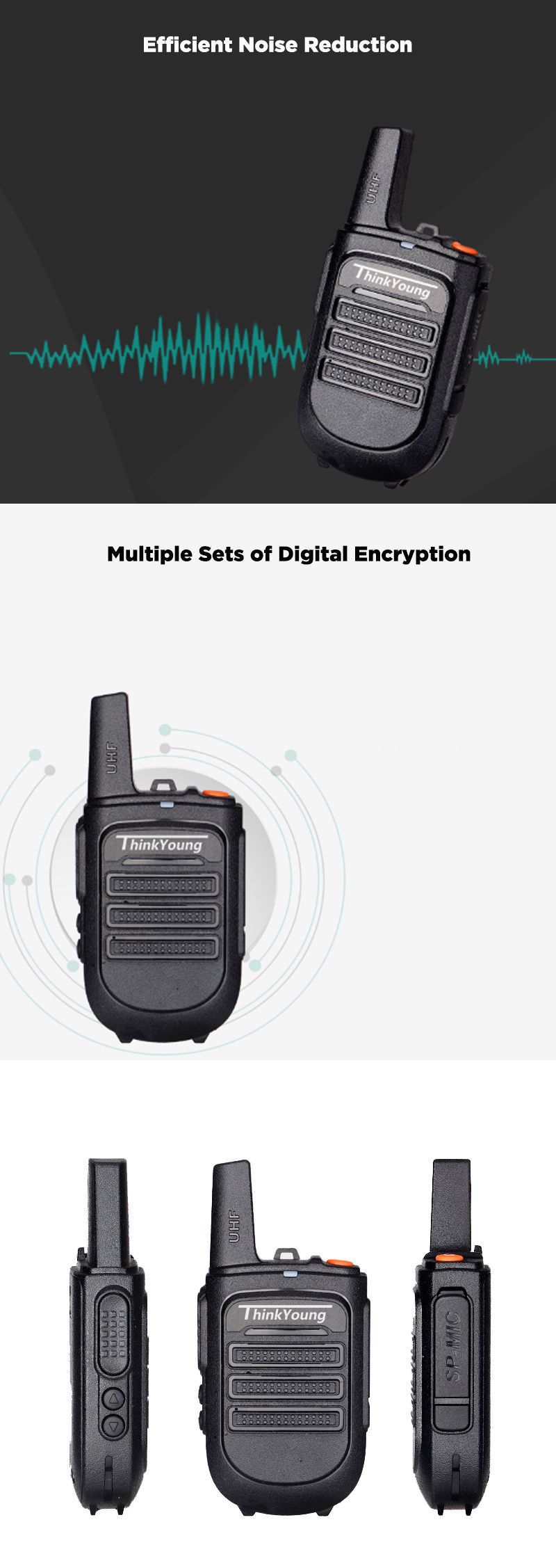 1PC-Thinkyoung-828-5W-IP54-Waterproof-Dustproof-Mini-Ultra-Thin-Handheld-Radio-Walkie-Talkie-400-470-1617304