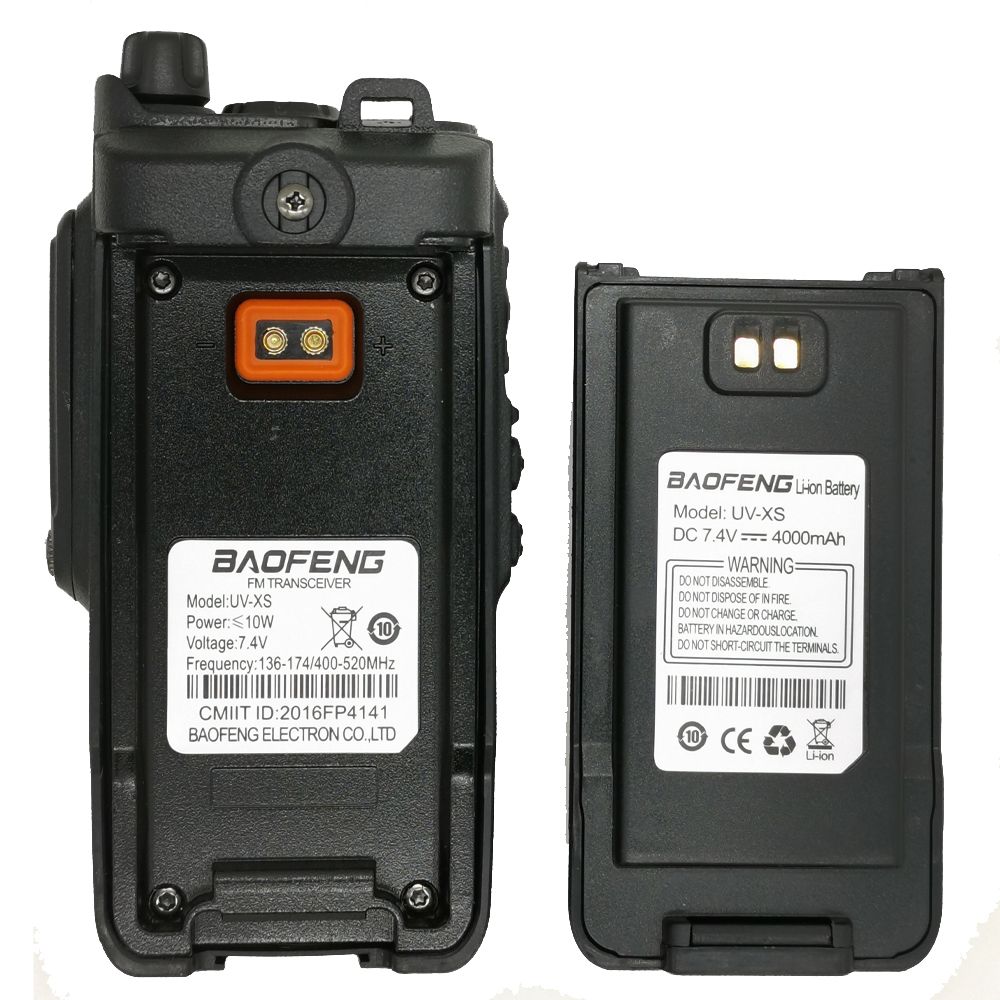 2020-Baofeng-UV-XS-10W-Waterproof-Walkie-Talkie-Set-Portable-FM-Transceiver-VHF-UHF-Black-Button-Two-1758018