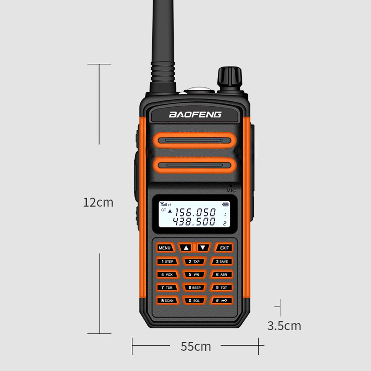 2PCS-BAOFENG-BF-S5plus-18W-Waterproof-UV-Dual-Band-Handheld-Radio-Walkie-Talkie-Flashlight-Hiking-In-1729596