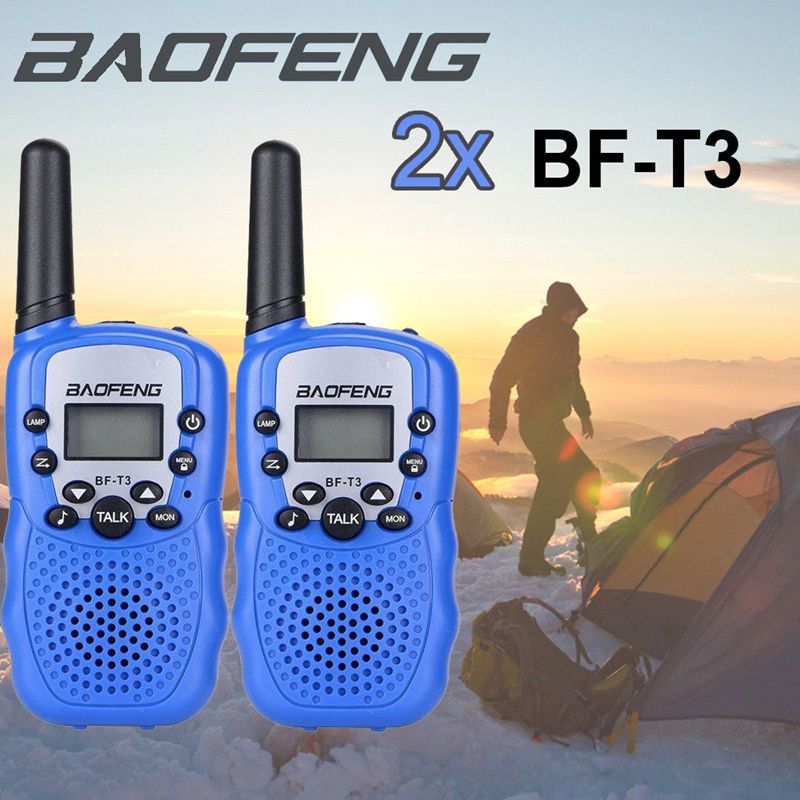 2PCS-Baofeng-BF-T3-2W-22-Channels-Radio-Walkie-Talkie-Lightweight-Flashilight-Civilian-Interphone-In-1633821