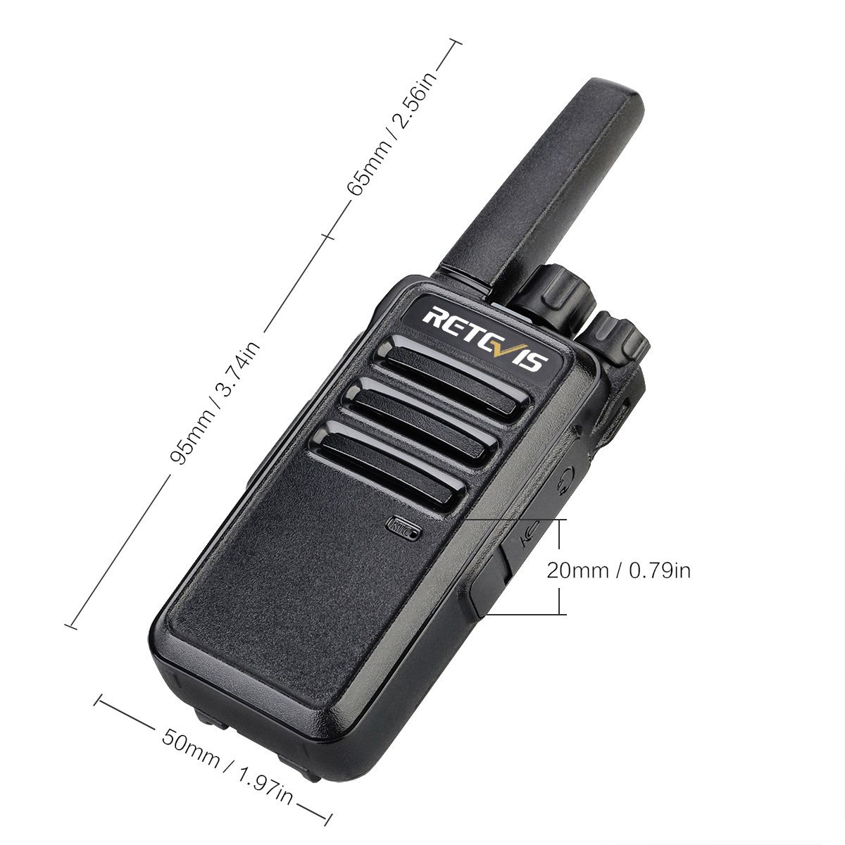 2PCS-Retevis-RT68-16-Channels-Frequency-462-MHz-Mini-Ultra-Light-Handheld-Radio-Walkie-Talkie-Interc-1643084