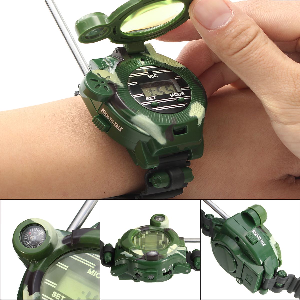 2Pcs-7-In-1-Kids-Children-Toys-Walkie-Talkie-Girls-Boys-Watches-Interphone-Outdoor-Games-Green-Light-1037938